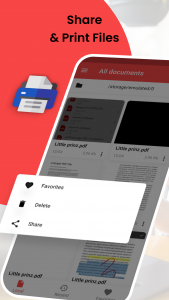 اسکرین شات 5 برنامه PDF Reader: converter files