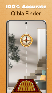 اسکرین شات 1 برنامه Qibla Finder - Quran & Azan