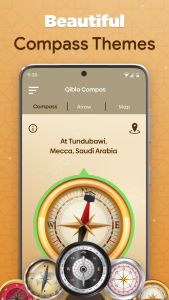اسکرین شات 6 برنامه Qibla Finder - Quran & Azan