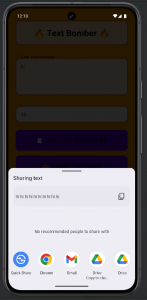 اسکرین شات 4 برنامه Text Bomber – Copy & Share