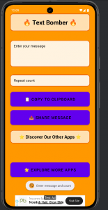 اسکرین شات 3 برنامه Text Bomber – Copy & Share