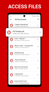 اسکرین شات برنامه PDF Reader - PDF Viewer 2