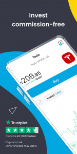 اسکرین شات برنامه Trading 212 - Stocks & Forex 1