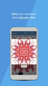 اسکرین شات برنامه Mandoo: Mandala drawing App 1