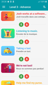 اسکرین شات 7 برنامه English Conversation - Awabe