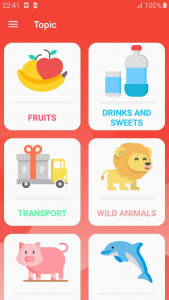 اسکرین شات 6 برنامه English for Kids - Awabe