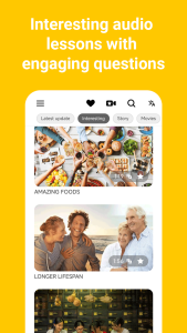 اسکرین شات 2 برنامه English listening daily