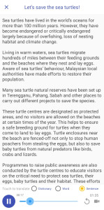 اسکرین شات 4 برنامه English reading - Awabe