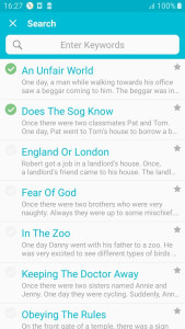 اسکرین شات 6 برنامه English Story, English Reading