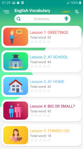 اسکرین شات 3 برنامه English vocabulary daily