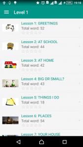اسکرین شات 2 برنامه English vocabulary daily