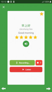 اسکرین شات برنامه Learn Chinese daily - Awabe 5