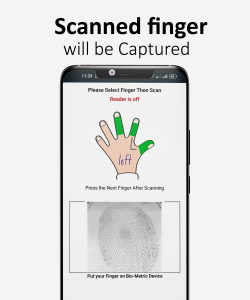 اسکرین شات 3 برنامه Biometric USB Fingerprint Scan