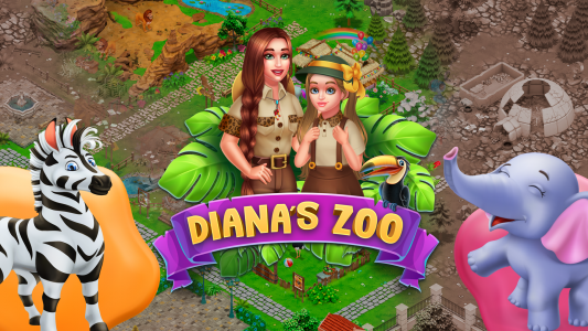اسکرین شات بازی Diana's Zoo - Family Zoo 1