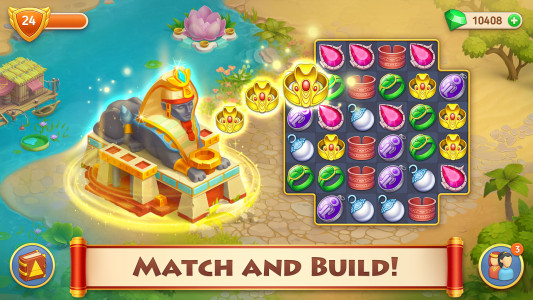 اسکرین شات 1 بازی Cradle of Empires: 3 in a Row