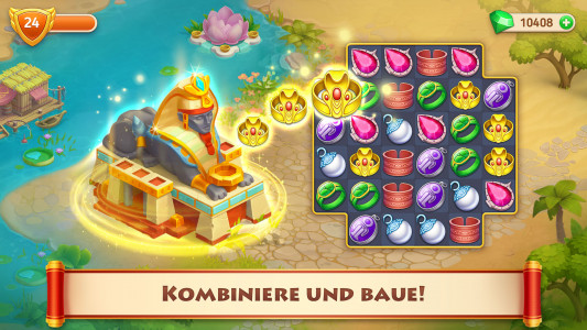 اسکرین شات 1 بازی Cradle of Empire・Puzzle Spiele