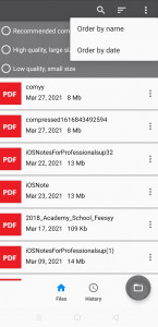 اسکرین شات 5 برنامه PDF Small - Compress PDF