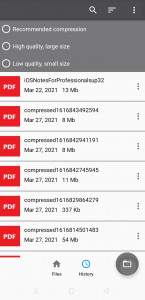 اسکرین شات برنامه PDF Small - Compress PDF 2