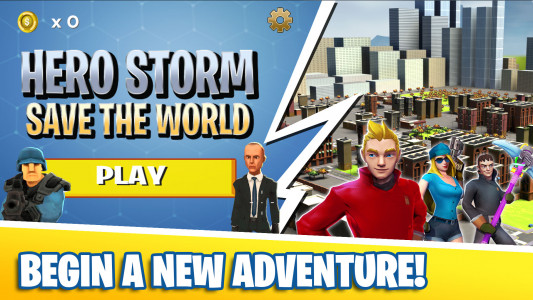 اسکرین شات بازی Hero Storm - Save the World 1
