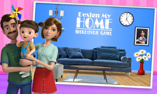 اسکرین شات بازی my Home Design Game – Dream House Makeover 1