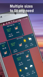 اسکرین شات برنامه Weather Widget by WeatherBug: Alerts & Forecast 2