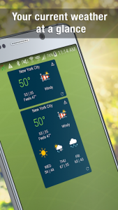 اسکرین شات برنامه Weather Widget by WeatherBug: Alerts & Forecast 3
