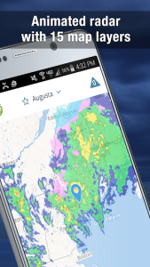 اسکرین شات برنامه Weather Widget by WeatherBug: Alerts & Forecast 5