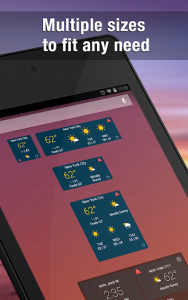 اسکرین شات برنامه Weather Widget by WeatherBug: Alerts & Forecast 8
