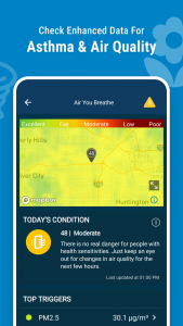 اسکرین شات برنامه Weather Radar by WeatherBug 4