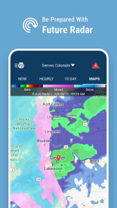 اسکرین شات برنامه Weather by WeatherBug 4