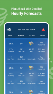 اسکرین شات برنامه Weather Radar by WeatherBug 2