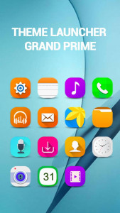 اسکرین شات برنامه Launcher For Galaxy Grand Prim 1