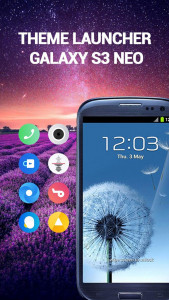 اسکرین شات برنامه Launcher Theme for Galaxy S3 2