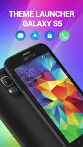 اسکرین شات برنامه Launcher For Galaxy S5 pro 2