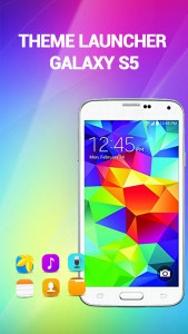 اسکرین شات برنامه Launcher For Galaxy S5 pro 4