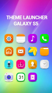 اسکرین شات برنامه Launcher For Galaxy S5 pro 3
