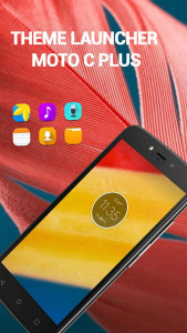 اسکرین شات برنامه Launcher For Motorola Moto C P 4