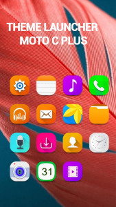 اسکرین شات برنامه Launcher For Motorola Moto C P 1