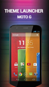 اسکرین شات برنامه Launcher For Motorola Moto G  pro themes 3
