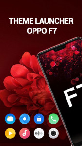 اسکرین شات برنامه Launcher theme For OPPO F7 1