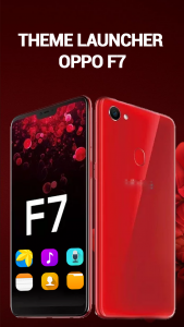 اسکرین شات برنامه Launcher theme For OPPO F7 3