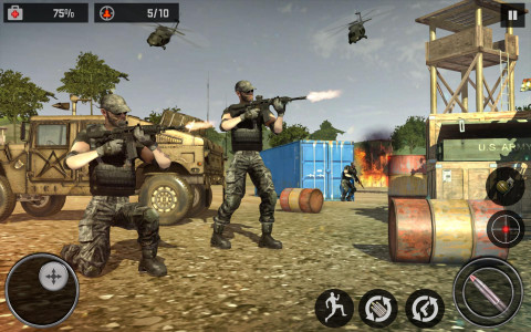 اسکرین شات بازی Frontline Army Special Forces 1