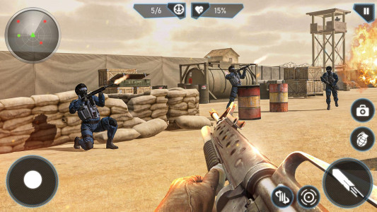 اسکرین شات 5 بازی Modern War Commander Army Game