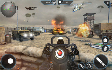 اسکرین شات 4 بازی Modern War Commander Army Game
