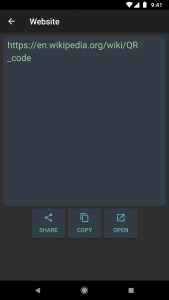 اسکرین شات 3 برنامه QR Code Reader