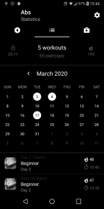 اسکرین شات 4 برنامه Six Pack Abs in 30 Days