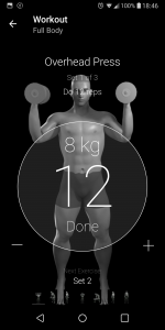 اسکرین شات 2 برنامه Dumbbell Workout at Home & Gym