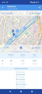 اسکرین شات 3 برنامه Run. Start Running. Zero to 5k