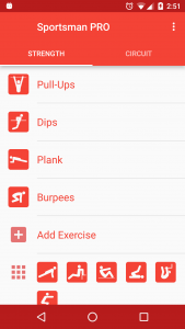 اسکرین شات 1 برنامه Bodyweight Workout at Home