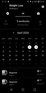 اسکرین شات 5 برنامه Lose Weight at Home in 30 Days